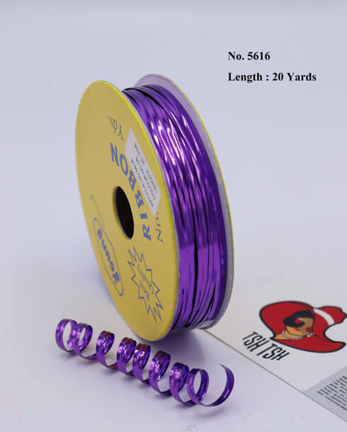 Metallic Twisted Wire 20 Yards Purple Color No.06