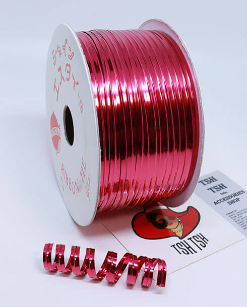 Metallic Twisted Wire 100 Yards Fuchsia Color No.07